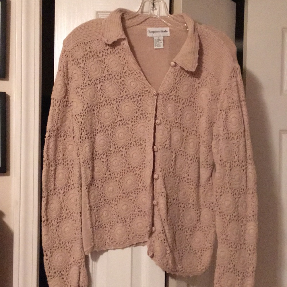 Crochet sweater